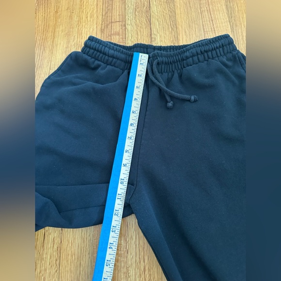 Zara Black Drawstring Jogger Pants Size Medium Athleisure Loungewear (n - Picture 5 of 6